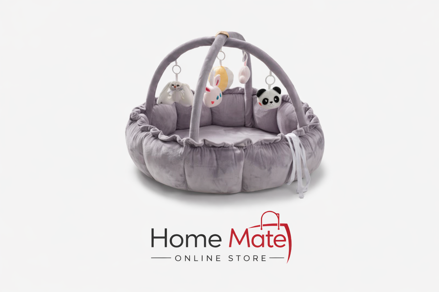 Baby Comfort & Play Set – 2-in-1 Support Seat & Activity Gym
