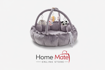 Baby Comfort & Play Set – 2-in-1 Support Seat & Activity Gym