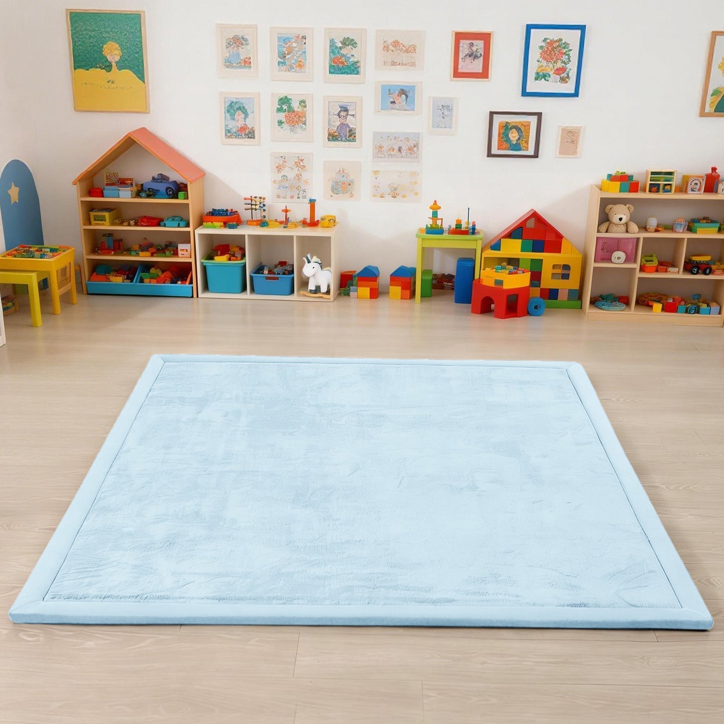 Tatami Memory Foam Area Rugs – Foldable & Non-Slip