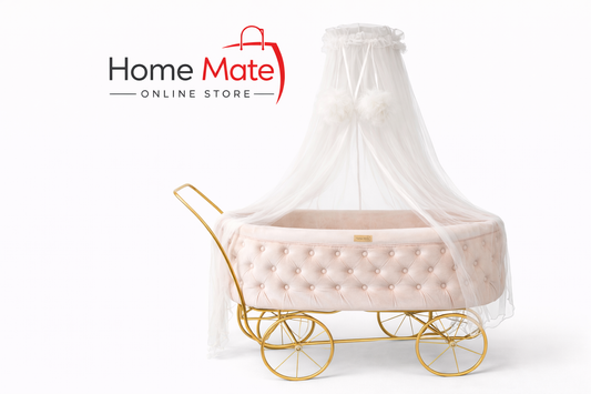 Luxury Vintage Baby Cinderella Bassinet