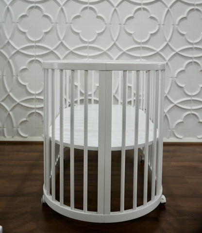 Convertible Oval Baby Cot