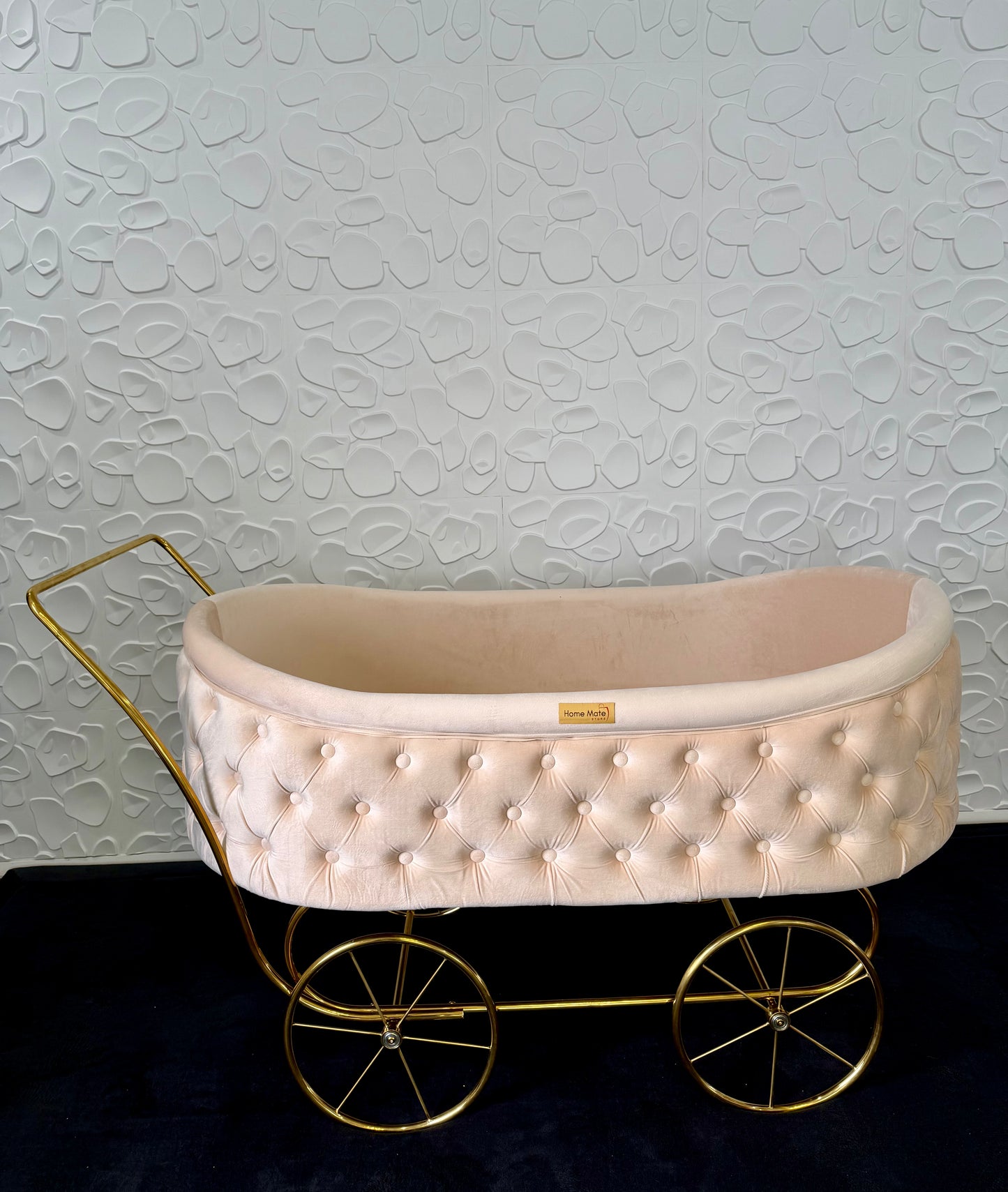 Luxury Vintage Baby Cinderella Bassinet