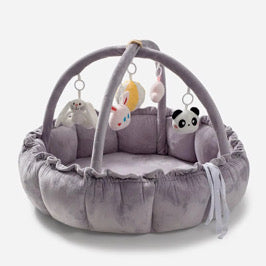 Baby Comfort & Play Set – 2-in-1 Support Seat & Activity Gym