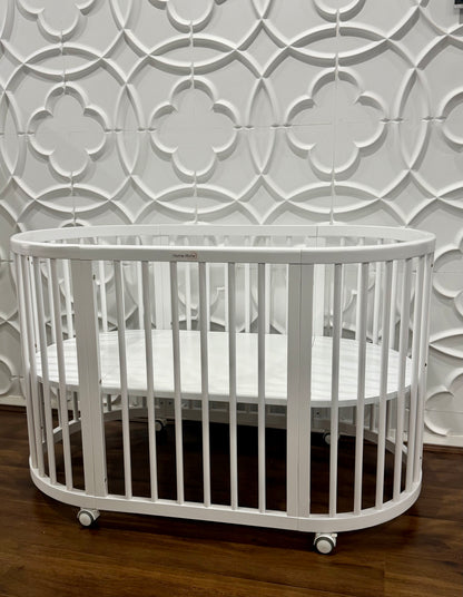 Convertible Oval Baby Cot