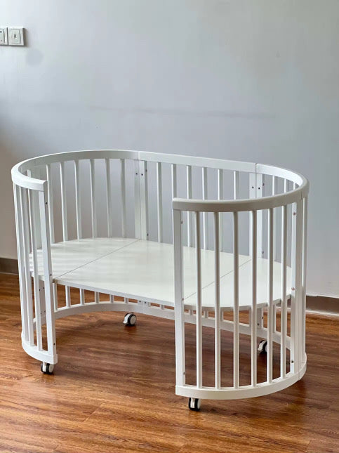 Convertible Oval Baby Cot