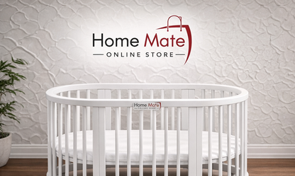 Convertible Oval Baby Cot